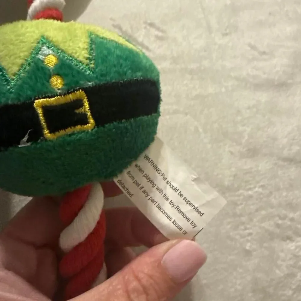 Christmas DOG TOY with squeaker